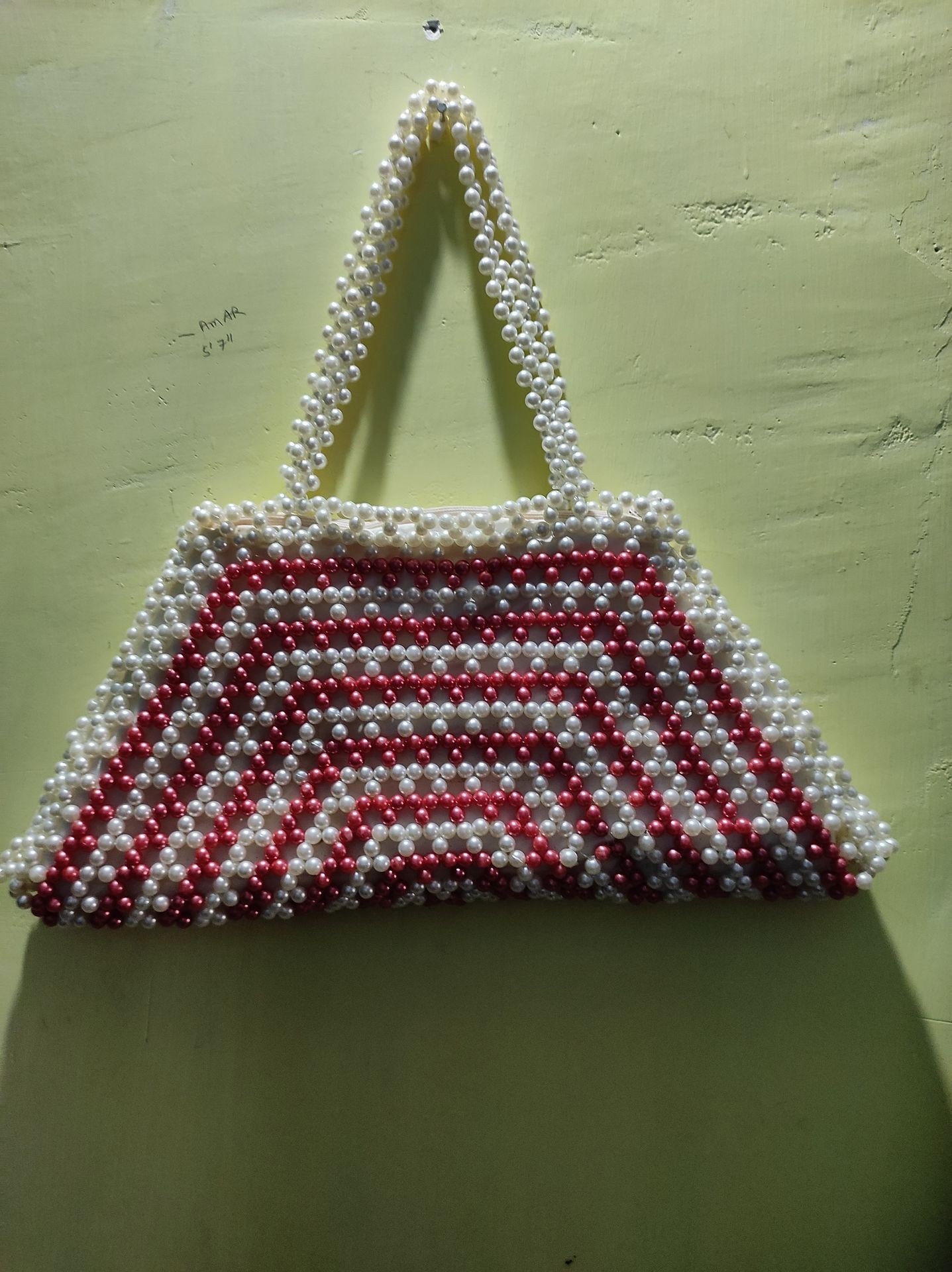 Beads purse 